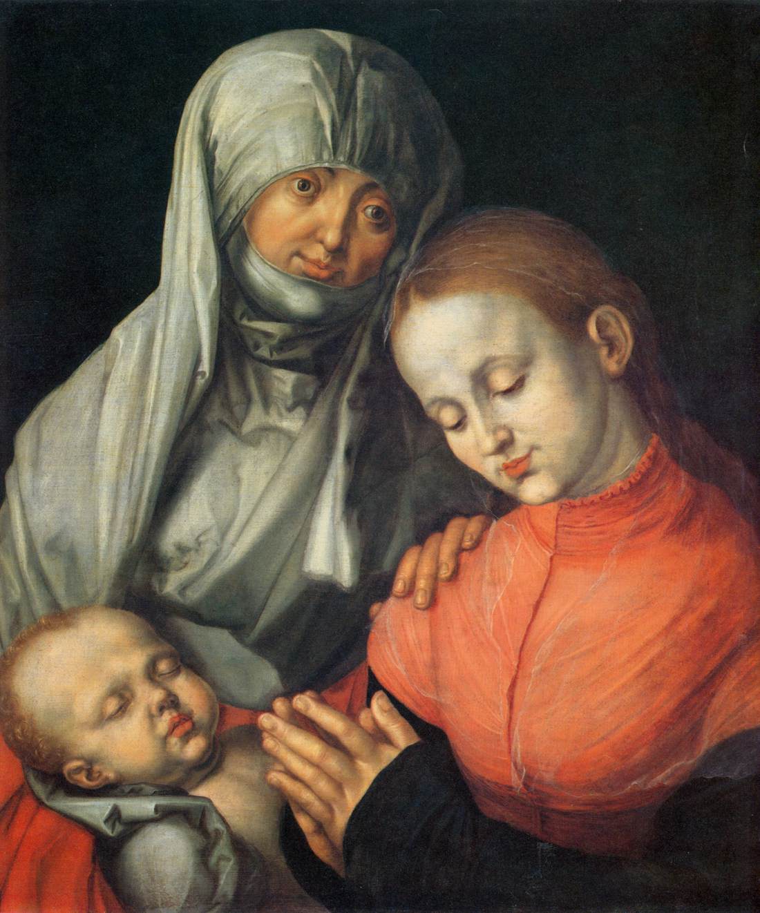 Святая Анна и Богоматерь с младенцем