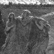 Гюстав Дорэ: Истребление Содома и спасение Лота