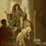 Рембрандт: Симеон в храме