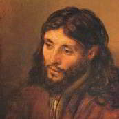 Рембрандт: Голова Христа