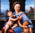 Рафаэль: Мадонна с Младенцем и маленьким Иоанном Крестителем