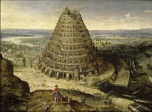 Лукас ван Фалькенборх : Вавилонская башня 