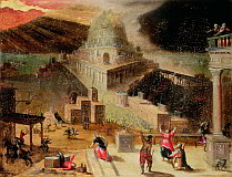 Хендрик ван Клив: Разрушение Вавилонской башни 