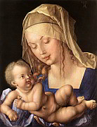 А.Дюрер: Мадонна с младенцем